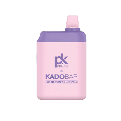 KadoBar PK5000 Disposable 5000 Puffs 14mL 50mg | MOQ 5 Straw Razz Cherry Iced