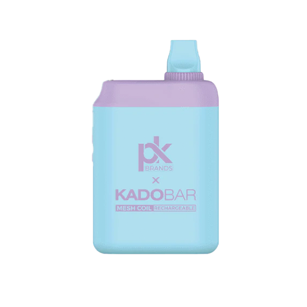 KadoBar PK5000 Disposable 5000 Puffs 14mL 50mg | MOQ 5 Blueberry Peach Candy