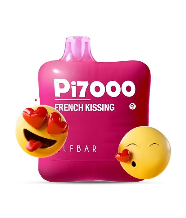 Elf Bar PI7000 Disposable 7000 Puffs 17mg 40-50mg | MOQ 10 French Kissing