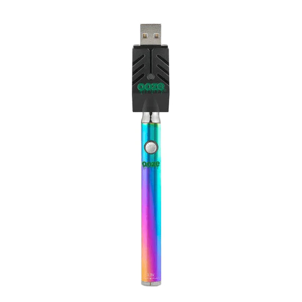 Ooze Twist Slim Pen Adjustable Voltage Battery Rainbow