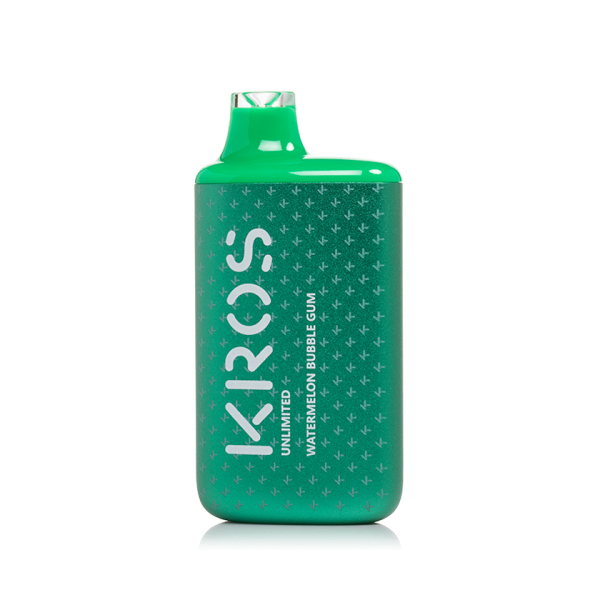 Kros Unlimited Disposable | 6000 puffs | 14mL | 50mg | MOQ 10 | Watermelon Bubblegum