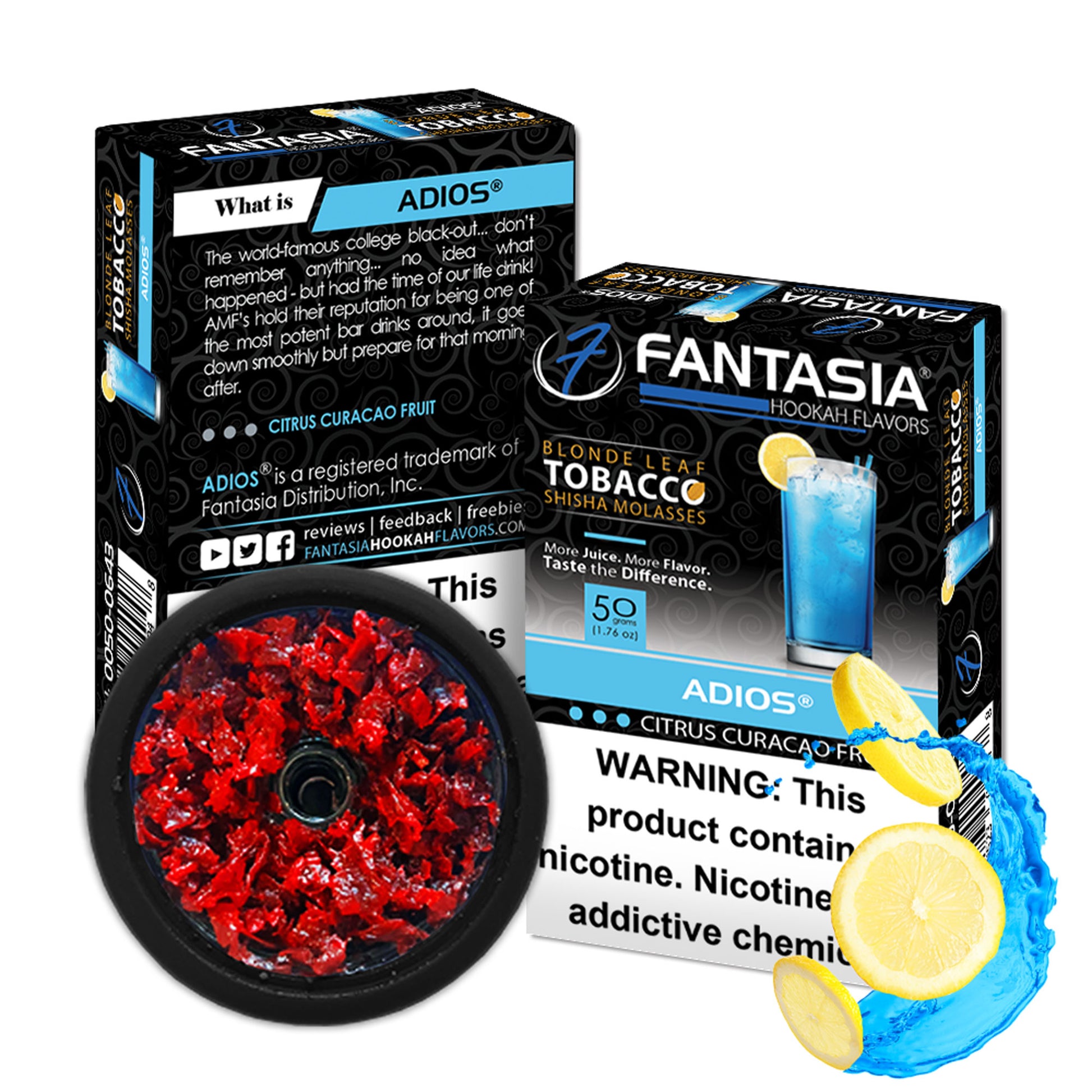 Fantasia Tobacco 50G Carton Adios