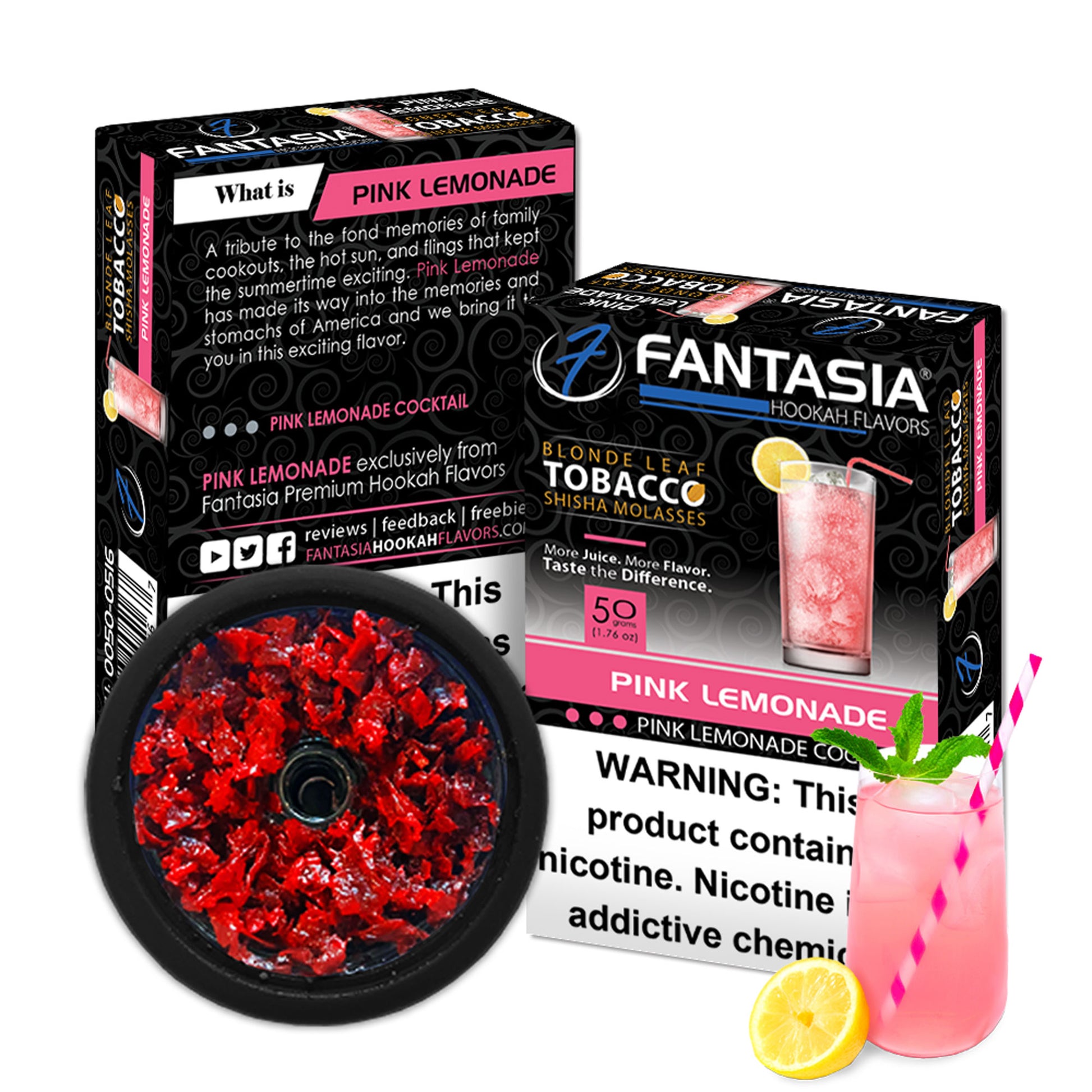 Fantasia Tobacco 50G Carton Pink Lemonade