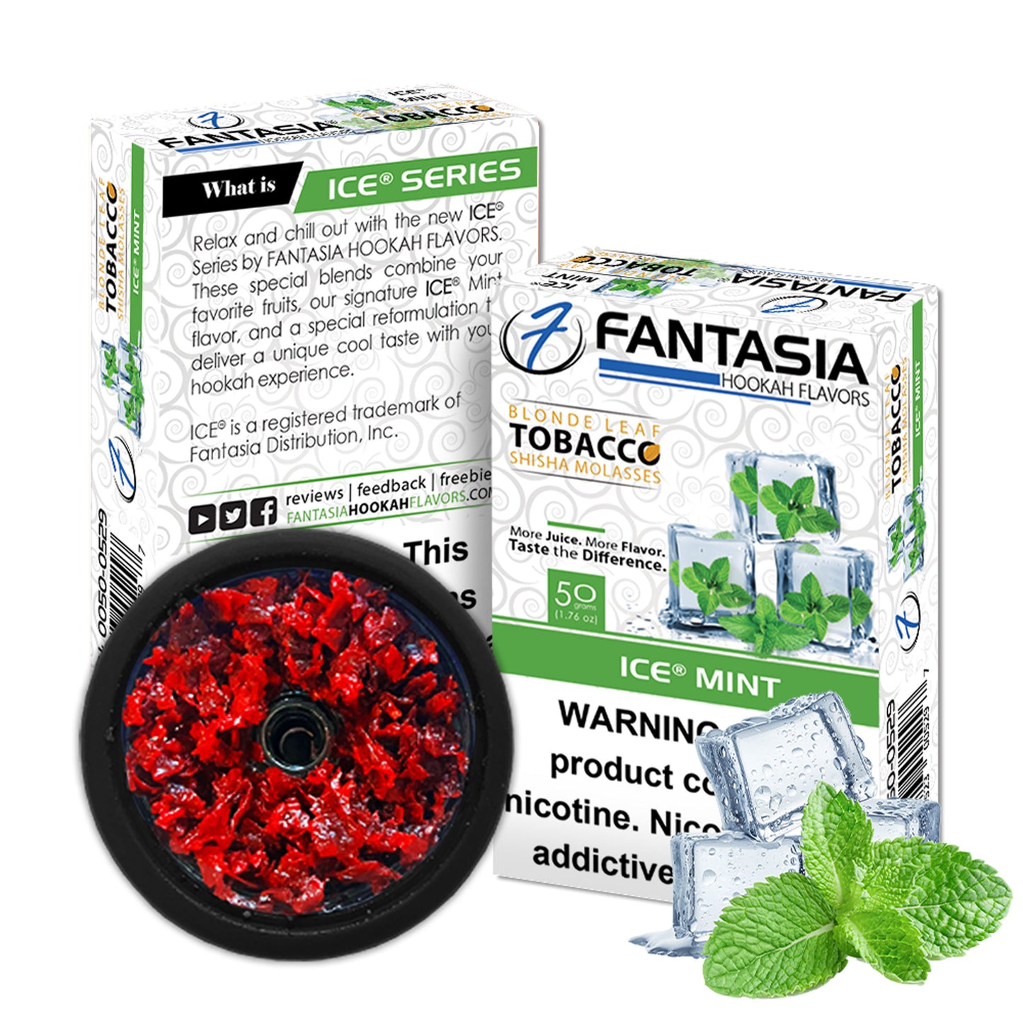 Fantasia Tobacco 50G Carton Ice Mint