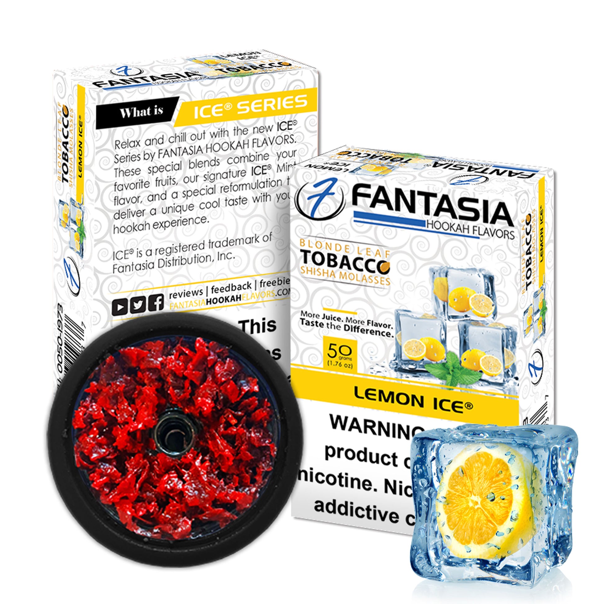 Fantasia Tobacco 50G Carton Lemon Ice