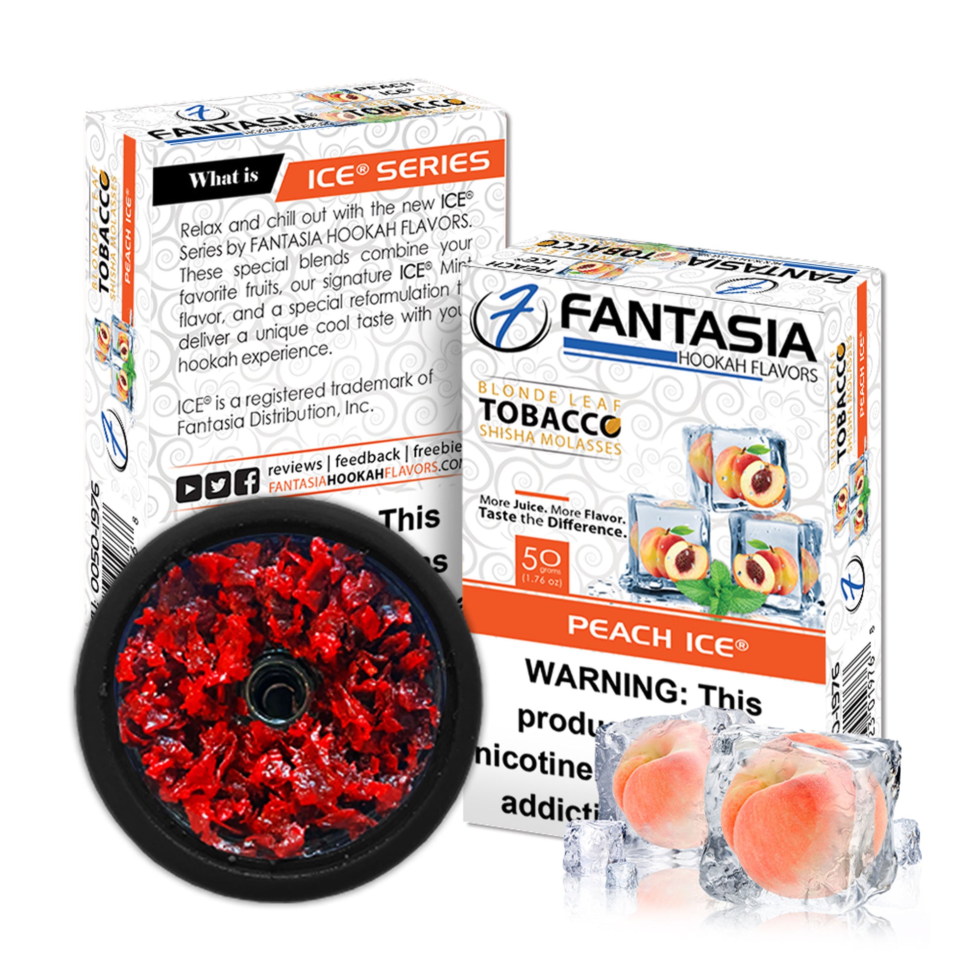 Fantasia Tobacco 50G Carton Peach Ice