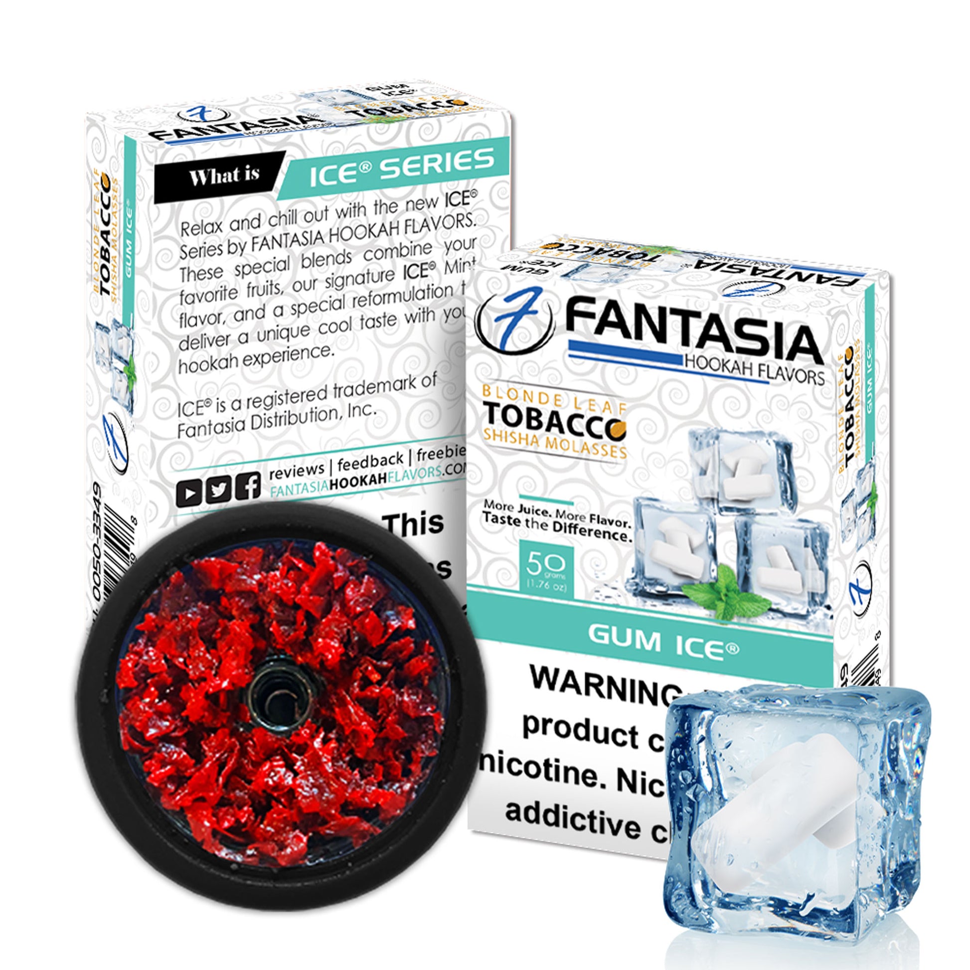 Fantasia Tobacco 50G Carton Gum Ice