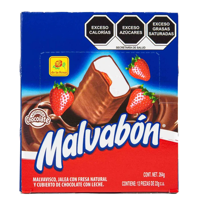 MALVABON MALVAVISCO CHOCOLATE 12CT