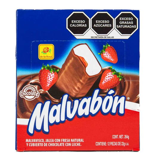 MALVABON MALVAVISCO CHOCOLATE 12CT