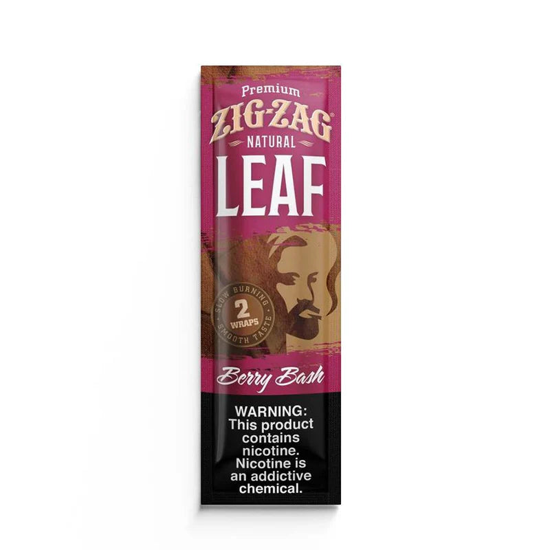Premium Zig-zag Natural Leaf Wraps Berry Bash