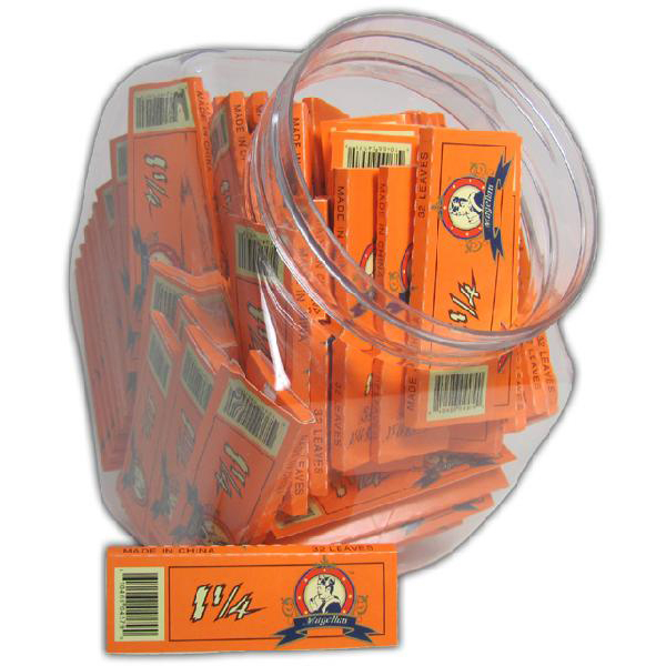 Magellen 1 1/4 Paper Jar 100ct Orange