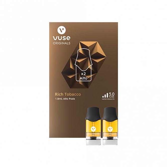 Vuse Alto Pod Rich Tobacco 2pcs 5% with packaging