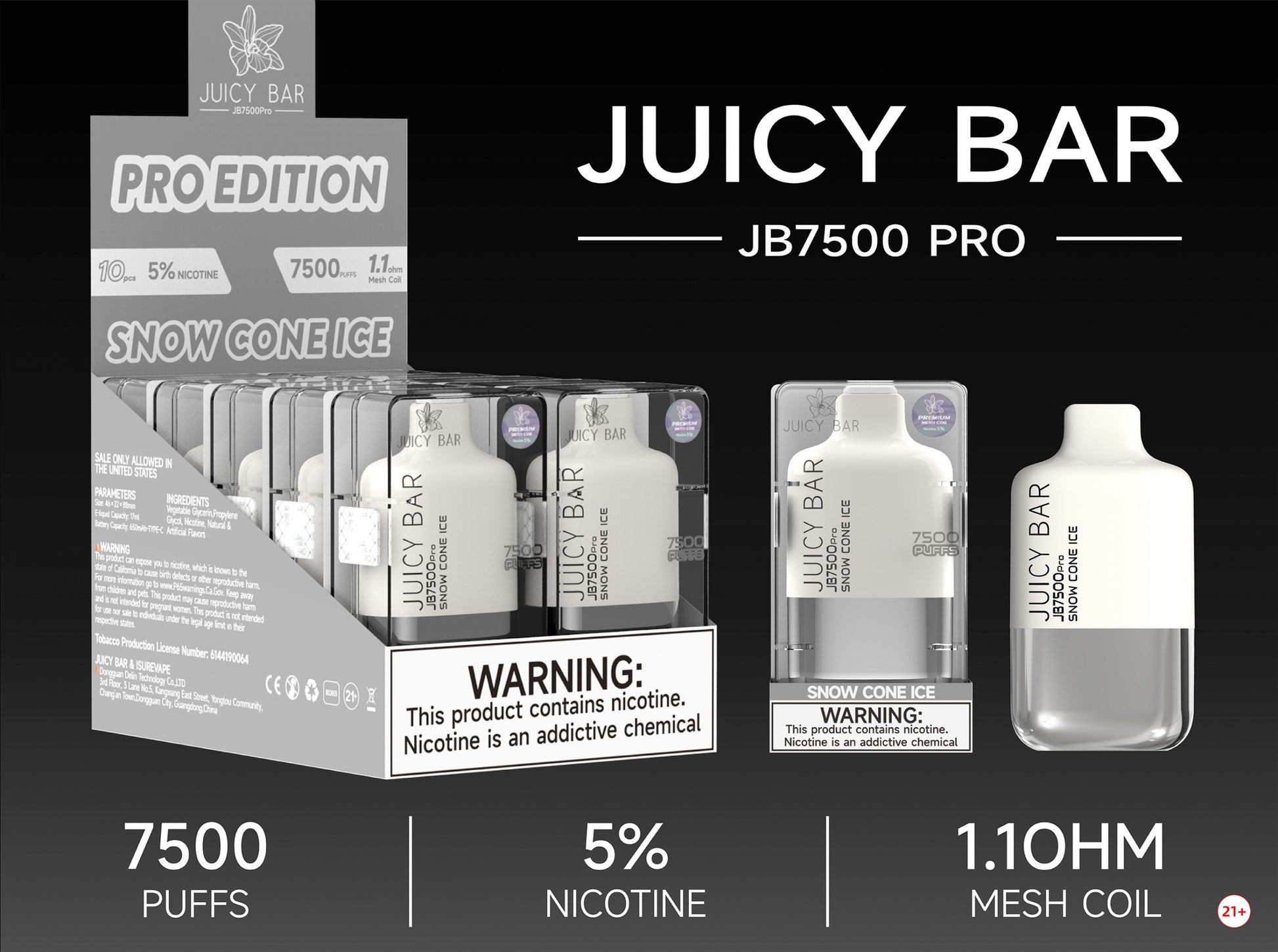 Juicy Bar Pro Edition 7500 Puffs 5% | Stallion Stallion Marketing Juicy Bar Pro Edition 7500 Puffs 5% | Stallion Stallion Marketing