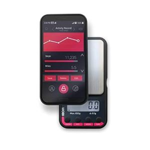 TRUWEIGH MOBI SCALE - 650G X 0.1G - BLACK