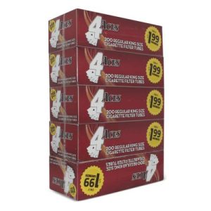 4 ACES TUBES RED PRE PRICED 5PK