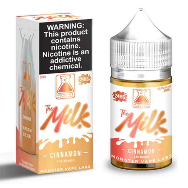 Jam Monster Salt Series E-Liquid 30mL Milk Cinnamon with packaging