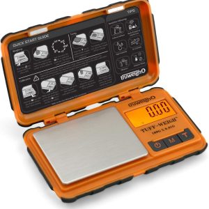 TRUWEIGH TUFF-WEIGH SCALE 100G X 0.01G - ORANGE