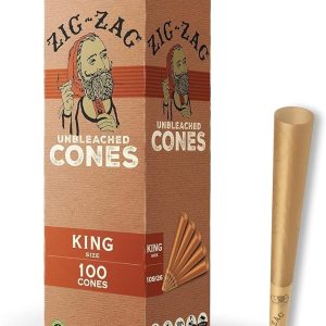 ZIG ZAG UNBLEACHED CONES KING SIZE 99C 1PACK