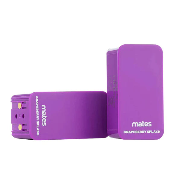 7Daze Click-mates Pre-Filled Replacement Pod 9mL 2-Pack | 15000 Puffs 18mL 50mg | MOQ 5 GrapeBerry Splash