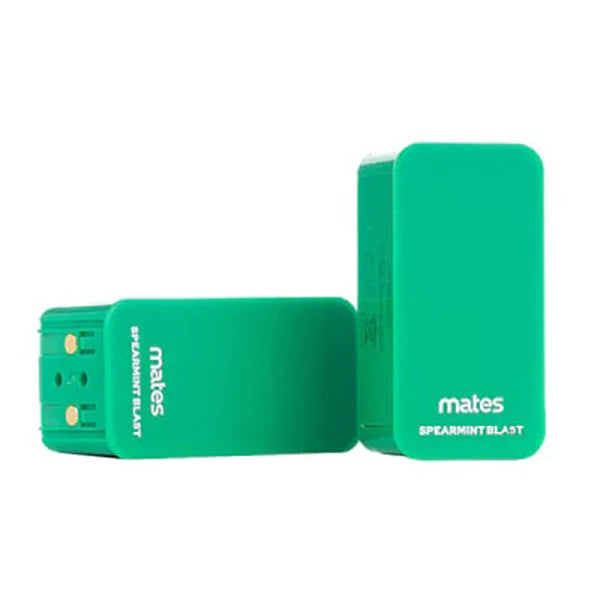 7Daze Click-mates Pre-Filled Replacement Pod 9mL 2-Pack | 15000 Puffs 18mL 50mg | MOQ 5 Spearmint Blast