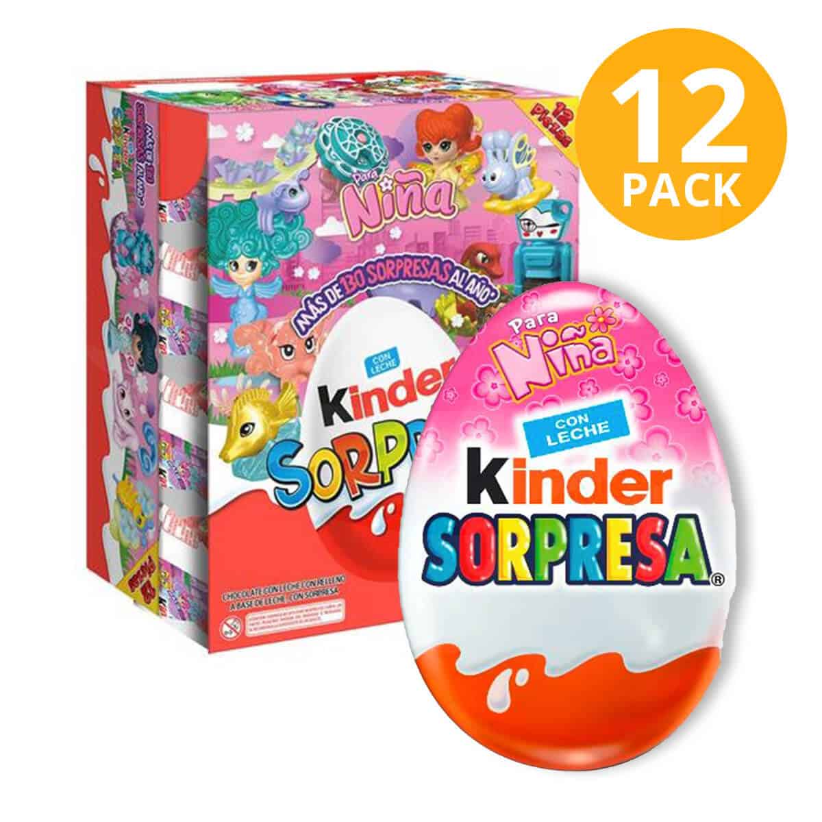 KINDER SORPRESA 12PK