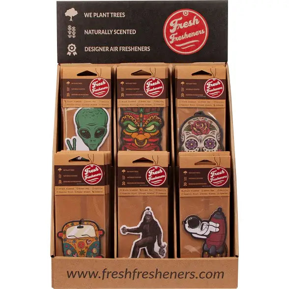 FRESH FRESHENERS COUNTER DISPLAY 72 UNITS