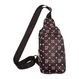 BLAZY SUSAN OVER THE SHOULDER BAG STEP REPEAT BLACK