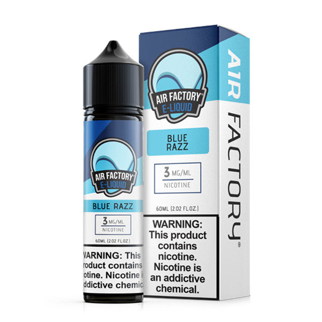 Air Factory E-Juice 60mL (Freebase) | Blue Razz with Packaging