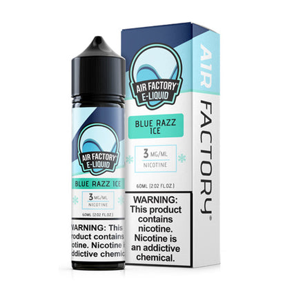 Air Factory E-Juice 60mL (Freebase) | Blue Razz Ice with Packaging