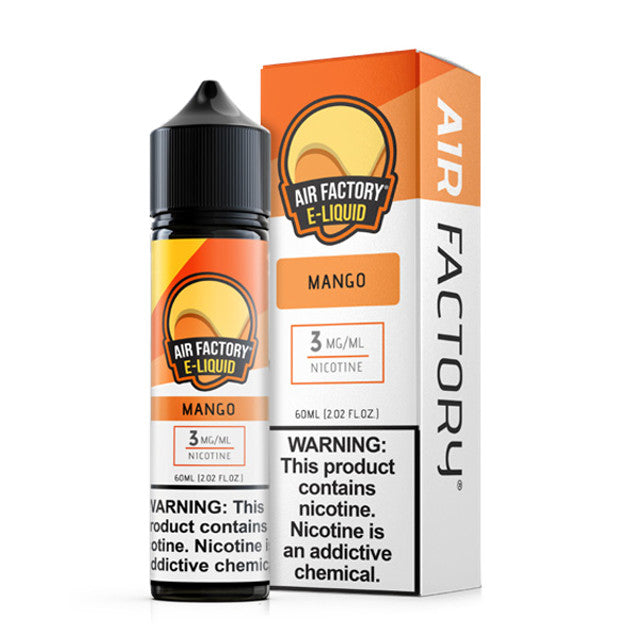 Air Factory E-Juice 60mL (Freebase) | Mango with Packaging