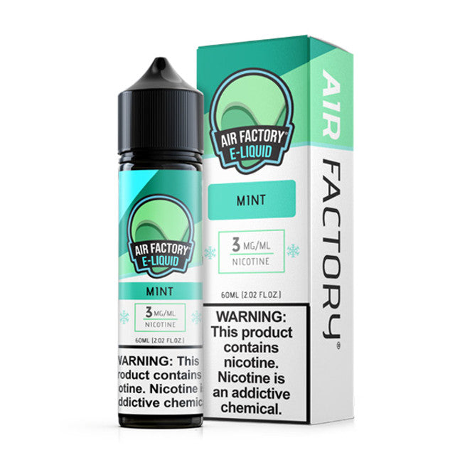 Air Factory E-Juice 60mL (Freebase) | Mint with Packaging