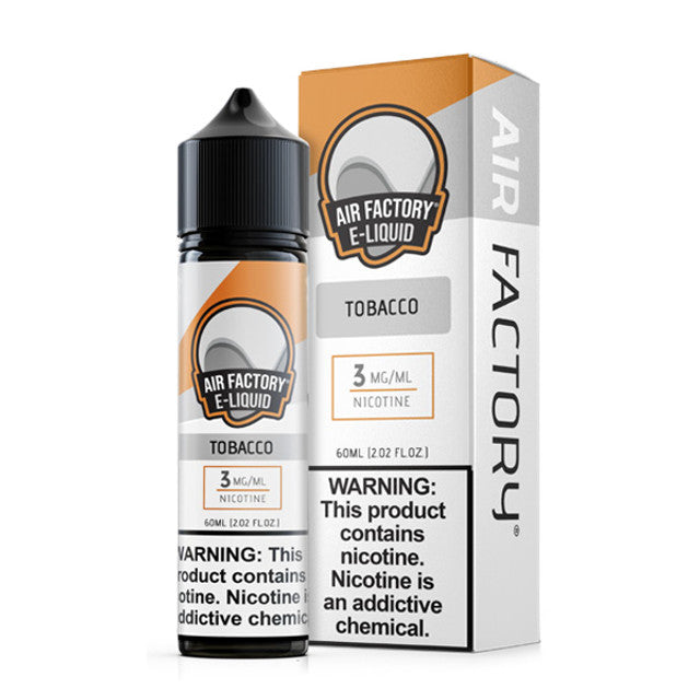 Air Factory E-Juice 60mL (Freebase) | Tobacco with Packaging