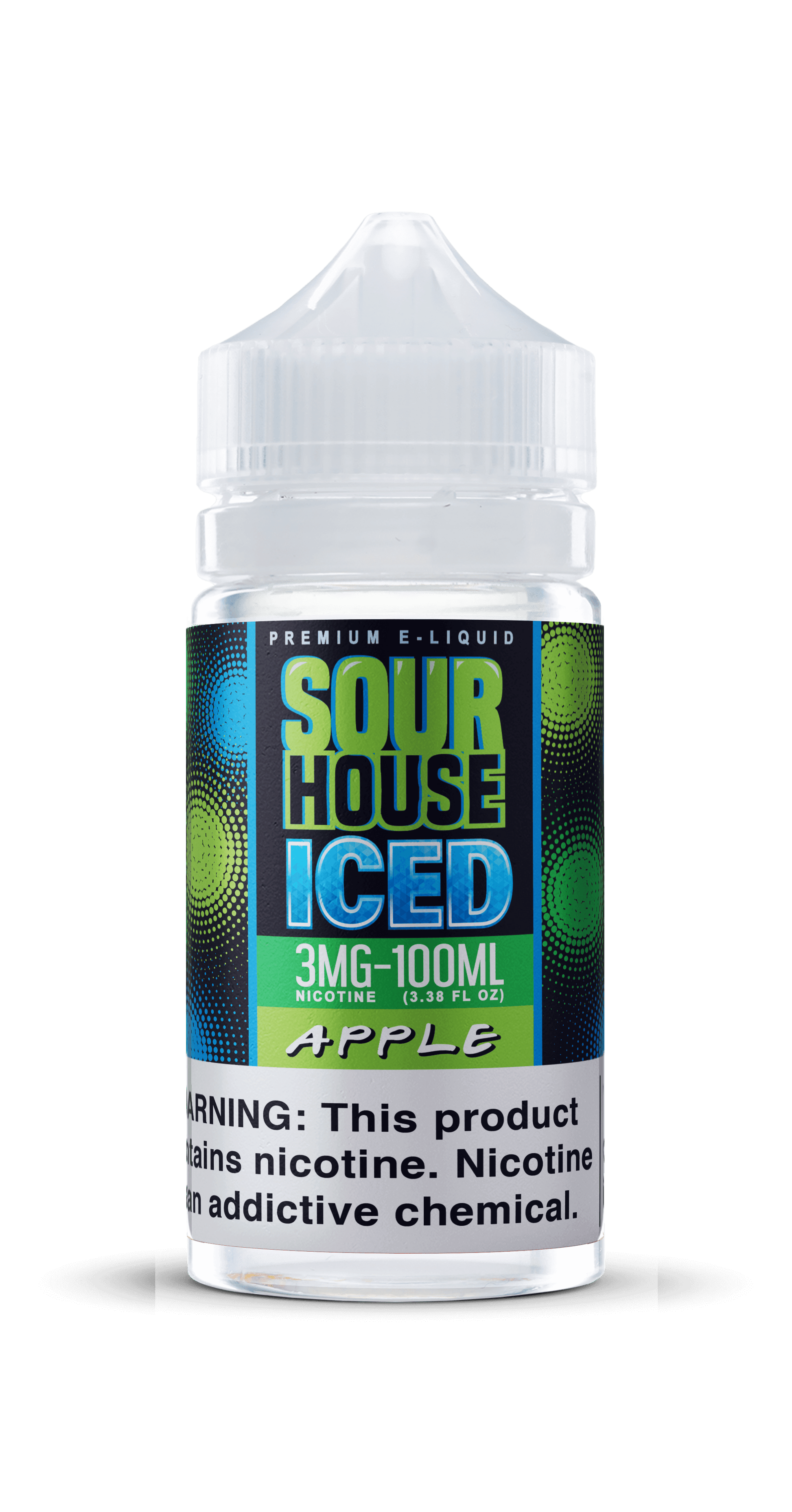 Sour House E-Juice 100mL (Freebase) | Apple Iced