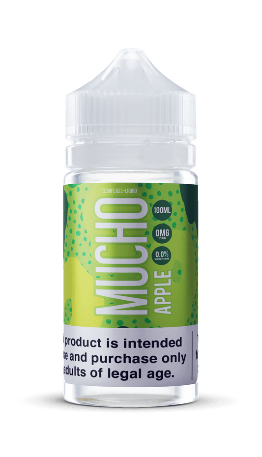 Mucho Series E-Liquid 100mL (Freebase) | Apple