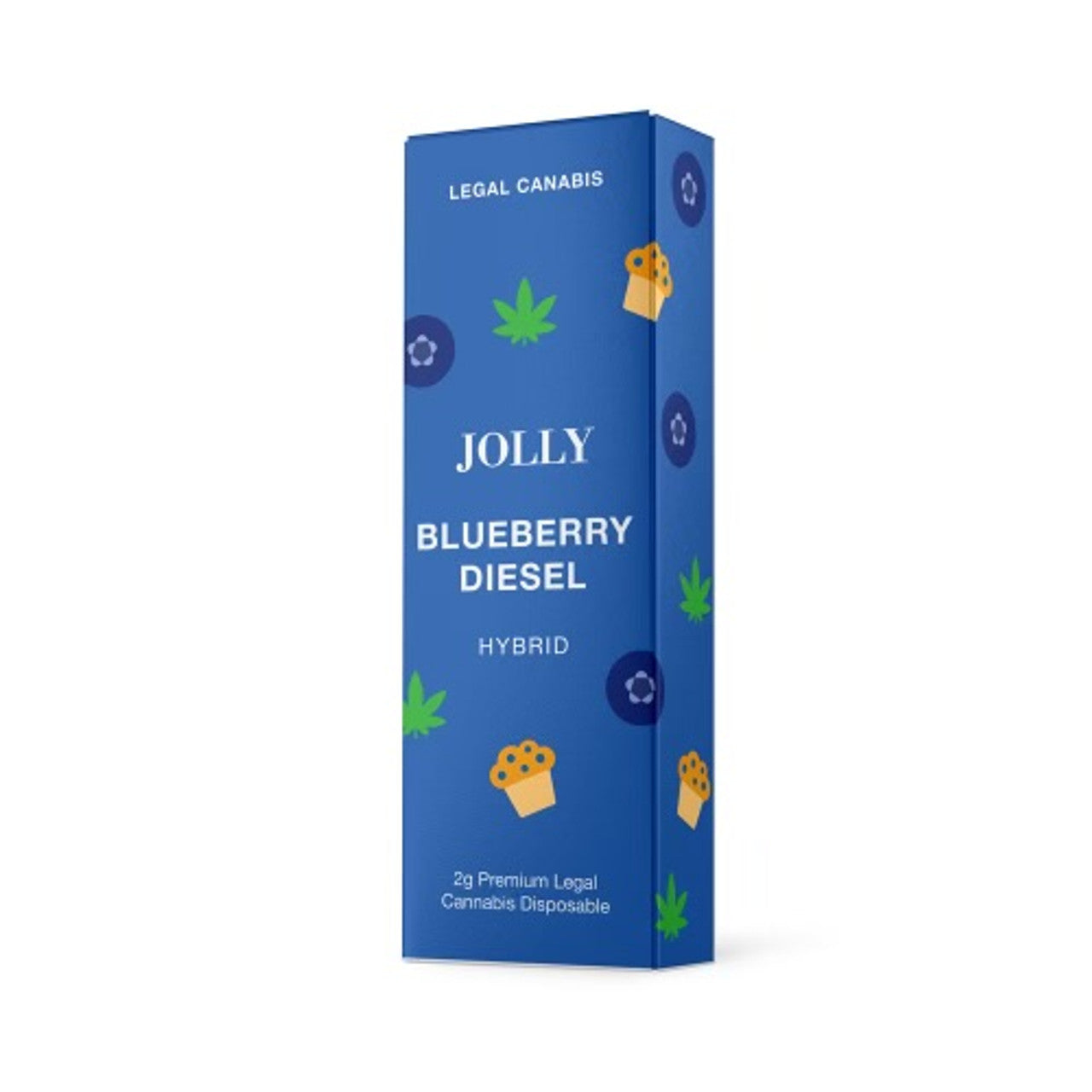 Jolly Disposable Legal Cannabis 2g | Blueberry Diesel