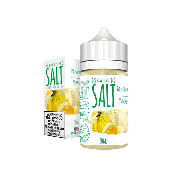 Skwezed Salt Series E-Liquid 30mL (Salt Nic) | Banana