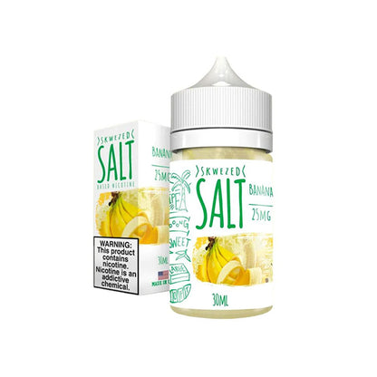 Skwezed Salt Series E-Liquid 30mL (Salt Nic) | Banana