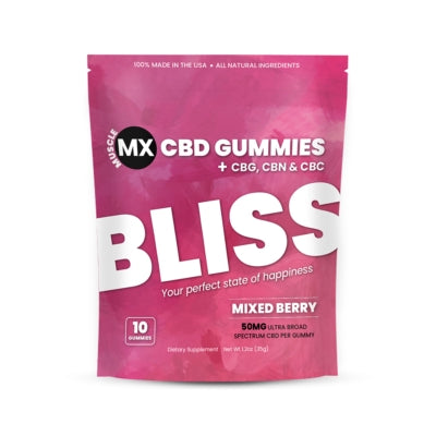 MUSCLE MX CBD BLISS 10/5 GUMMIES