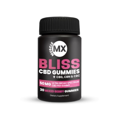 MUSCLE MX BLISS CBD GUMMIES 30/5