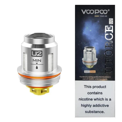 VOOPOO UFORCE COIL 5PCS (U2 0.4OHM) WITH PACKAGING