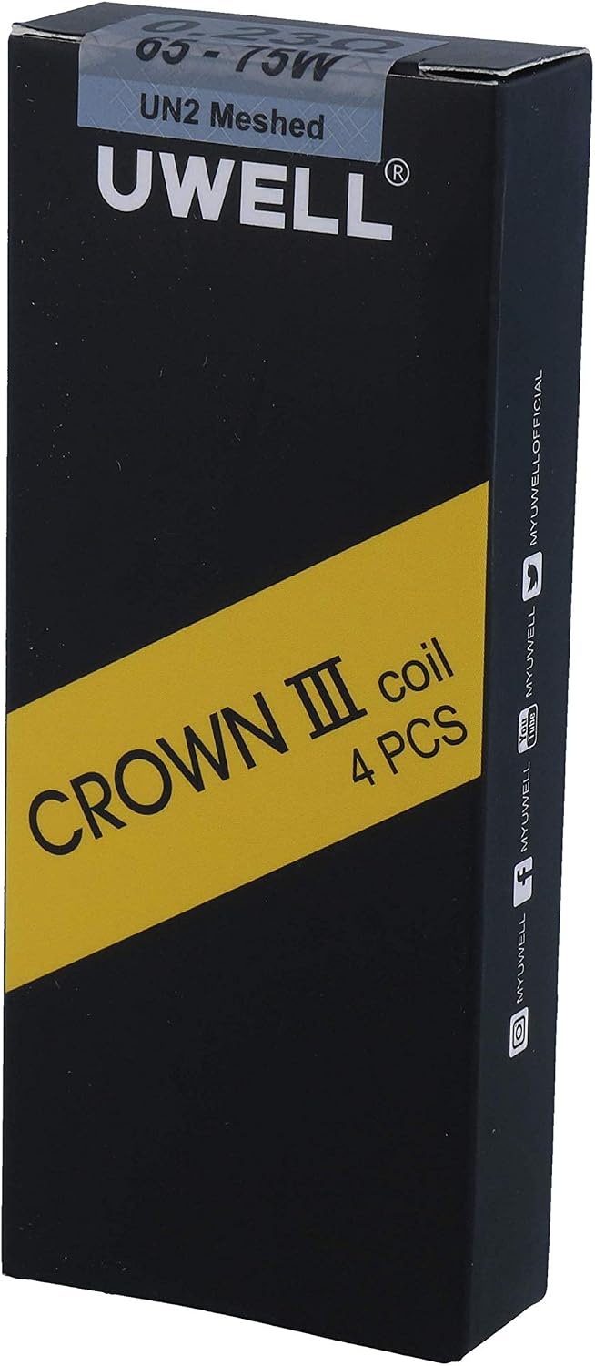CROWN III COIL 0.23 OHM 4PC WITH PACKAGING