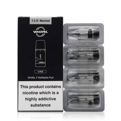 UWELL WHIRL F REFILABLE POD WITH PACKAGING