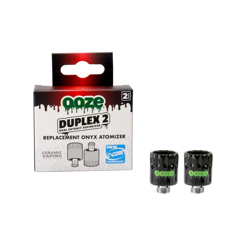 OOZE DUPLEX 2 REPLACMENT ONYX ATOMIZER 2PK WITH PACKAGING