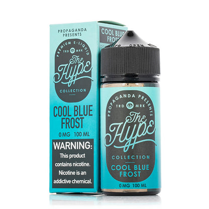 The Hype by Propaganda E-Liquid 100mL (Freebase) | Cool Blue Frost with packaging