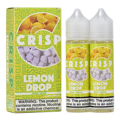Crisp Vape 2 x 60mL Lemon Drop with Packaging