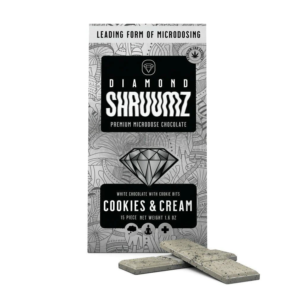 Diamond Shrummz Microsode Chocolate | 10pk | Cookies & Cream