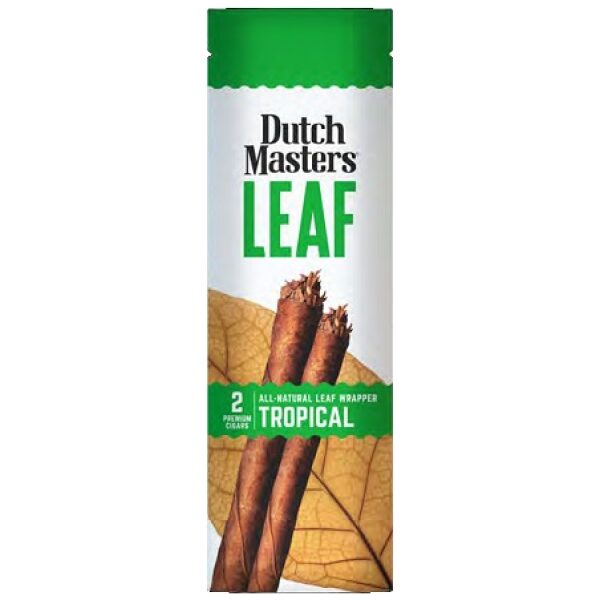 Dutch Masters Leaf 2 Cigarillos - 30Pk Tropical with packaging