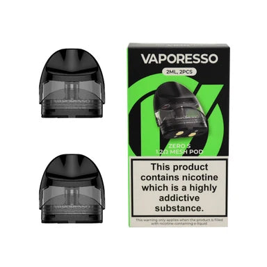 VAPORESSO ZERO POD 1.0OHM MESH 2ML 2PK WITH PACKAGING