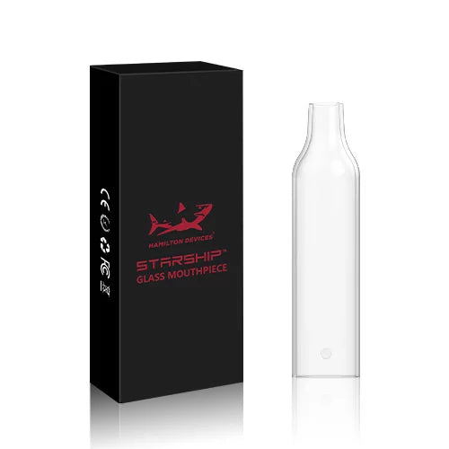 HAMILTON DEVICES STARSHIP GLASS MOUTHPIECE WITH PACKAGING