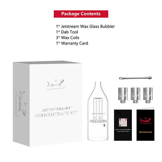 HAMILTON DEVICES JETSTREAM CONCENTRATE KIT WITH PACKAGING